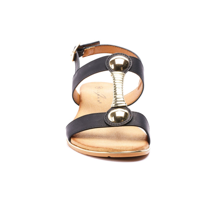 Renoir Black Sandal
