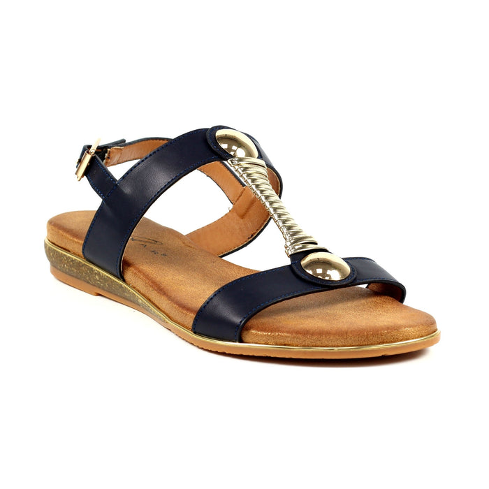 Renoir Navy Sandal