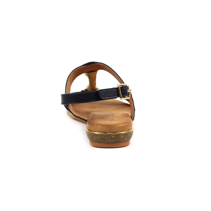 Renoir Navy Sandal