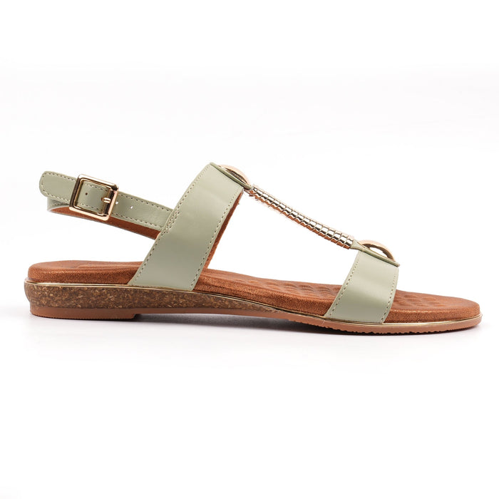 Renoir Sage Green Sandal