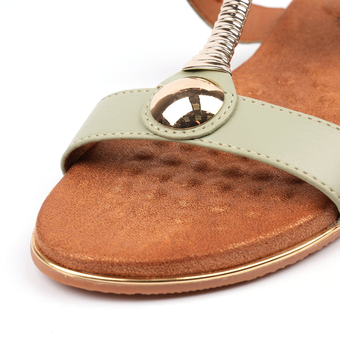 Renoir Sage Green Sandal