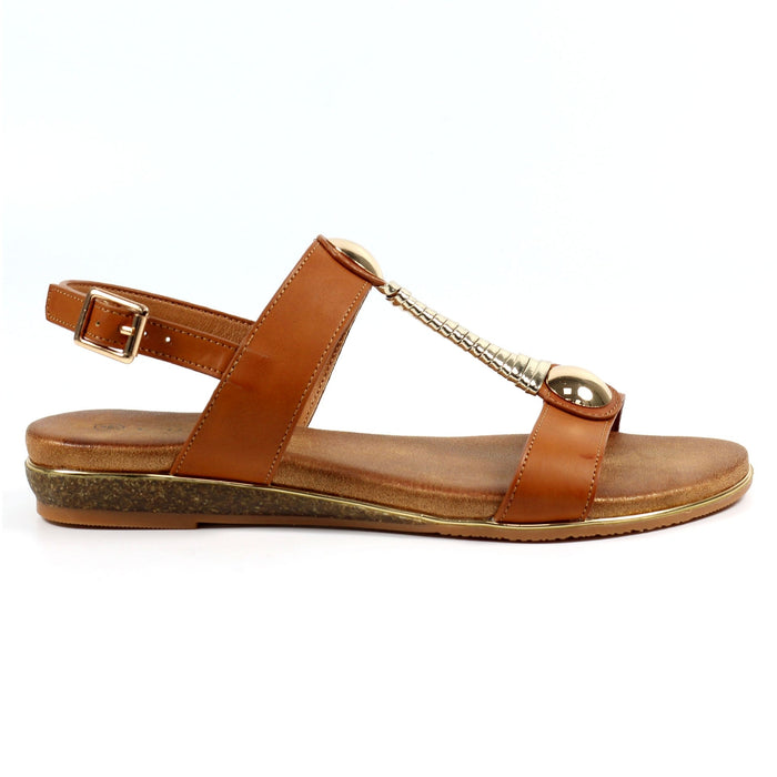 Renoir Tan Sandal