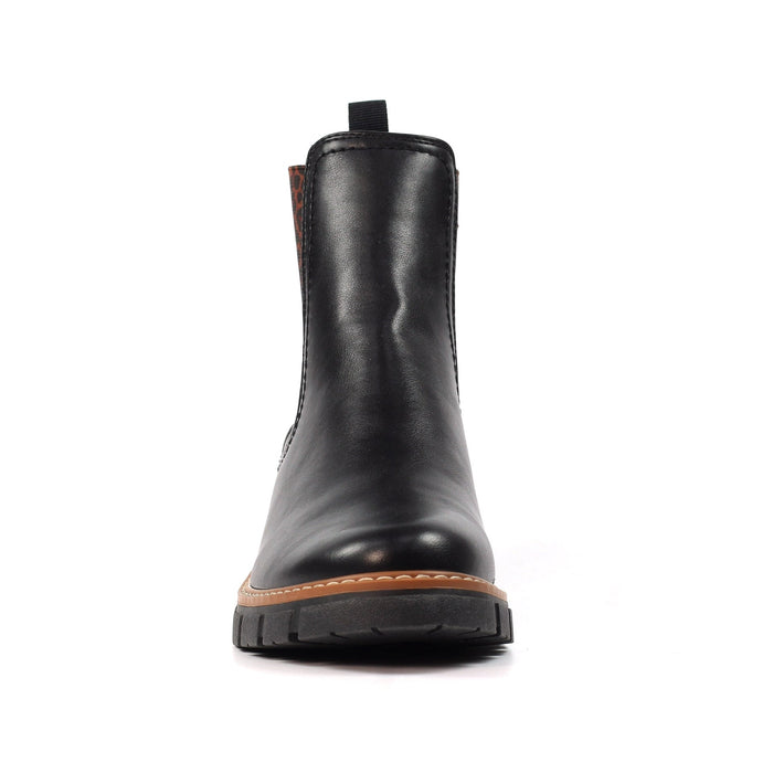 Ribble Black Ankle Boot