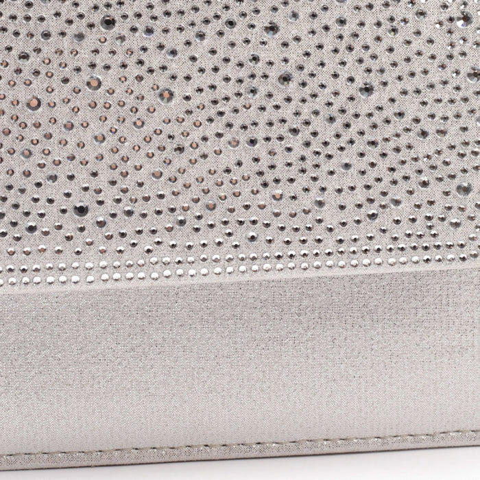 Rihanna Silver Handbag