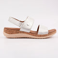 Riley Silver Sandal