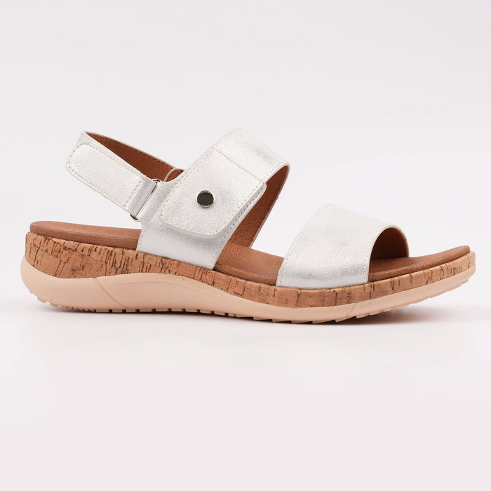 Riley Silver Sandal