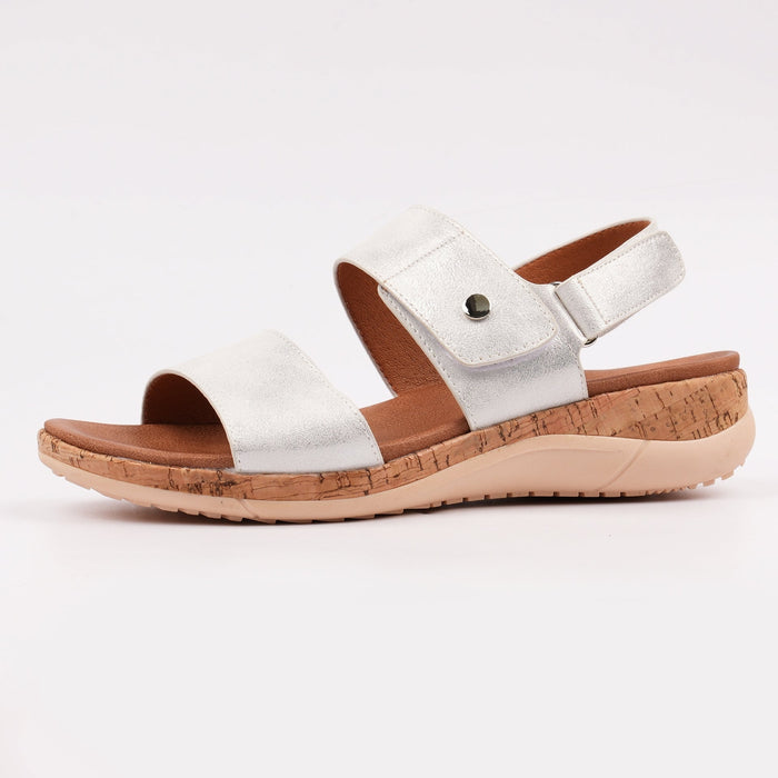 Riley Silver Sandal