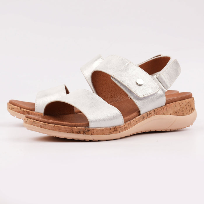Riley Silver Sandal