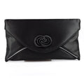 Ripley Black Satin Bag
