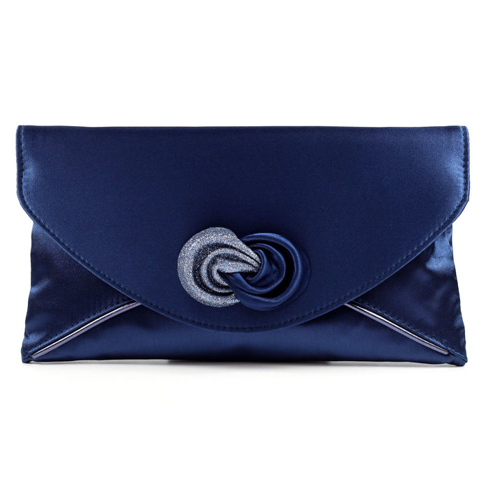 Ripley Blue Satin Bag