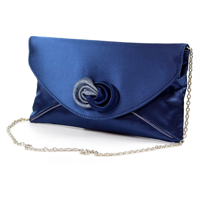 Ripley Blue Satin Bag