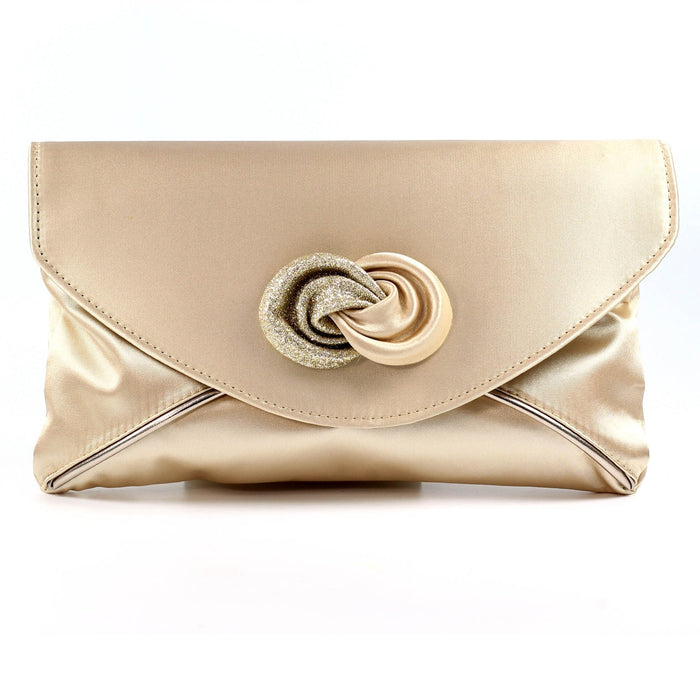 Ripley Champagne Satin Bag