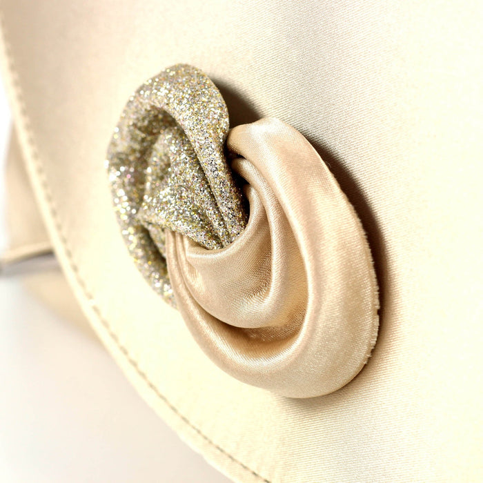 Ripley Champagne Satin Bag