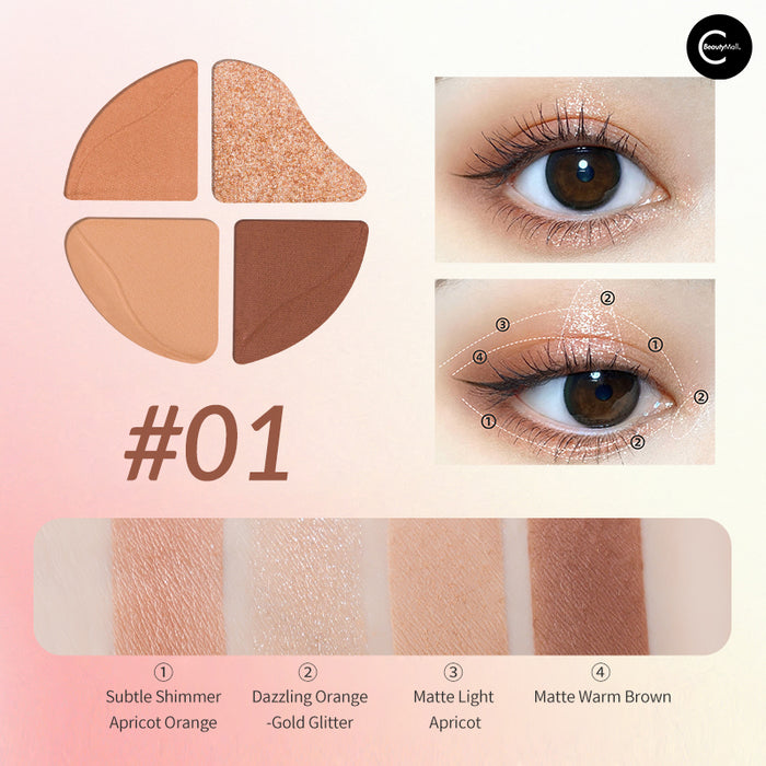 RMT Bubbles Quad Eyeshadow Palette style #05