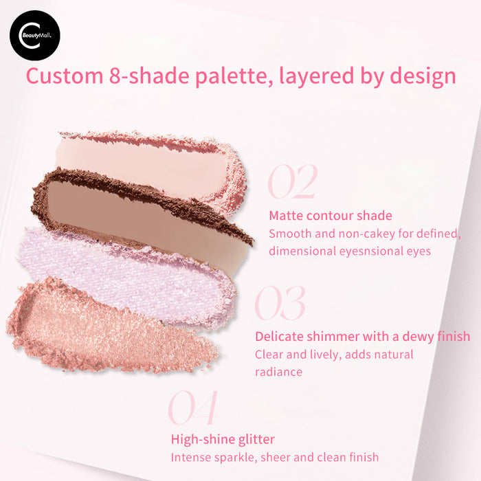 RMT Garden of Dreams 8-Color Eyeshadow Palette style #R01