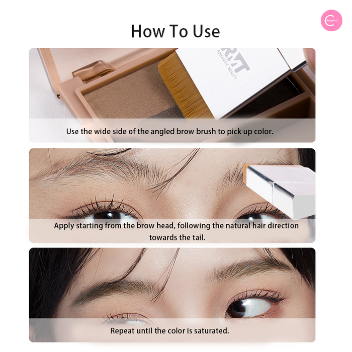 Romantic Beauty RMT Soft-Focus Brow Pomade style #01