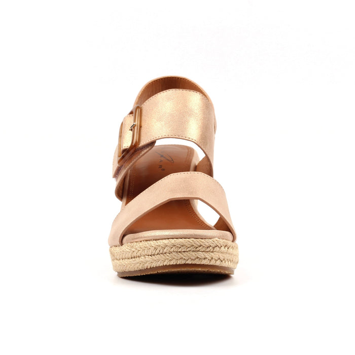 Rochester Rose Gold Wedge Sandal
