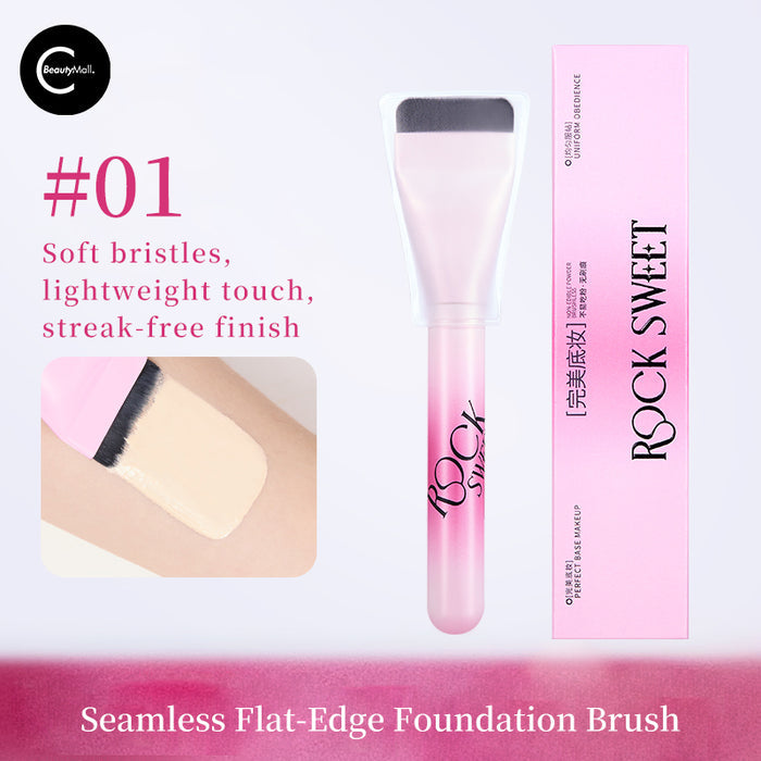 ROCK SWEET Seamless Finish Foundation Brush & Sponge Duo style #02