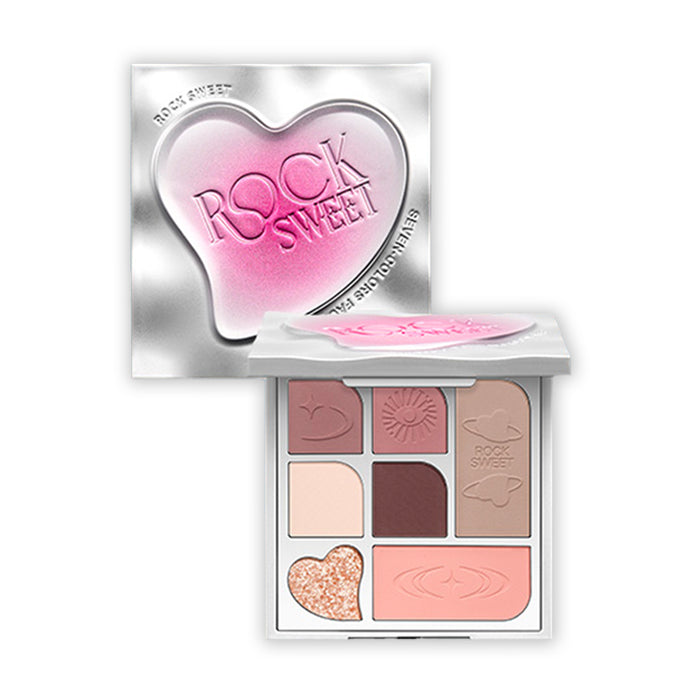 ROCK SWEET Sensory Journey 7-in-1 Face & Eye Palette style #01