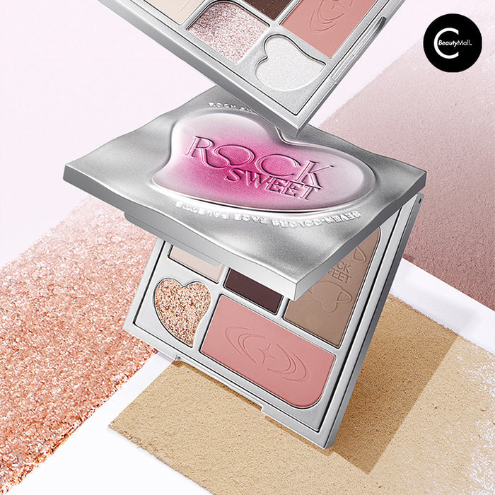 ROCK SWEET Sensory Journey 7-in-1 Face & Eye Palette style #01