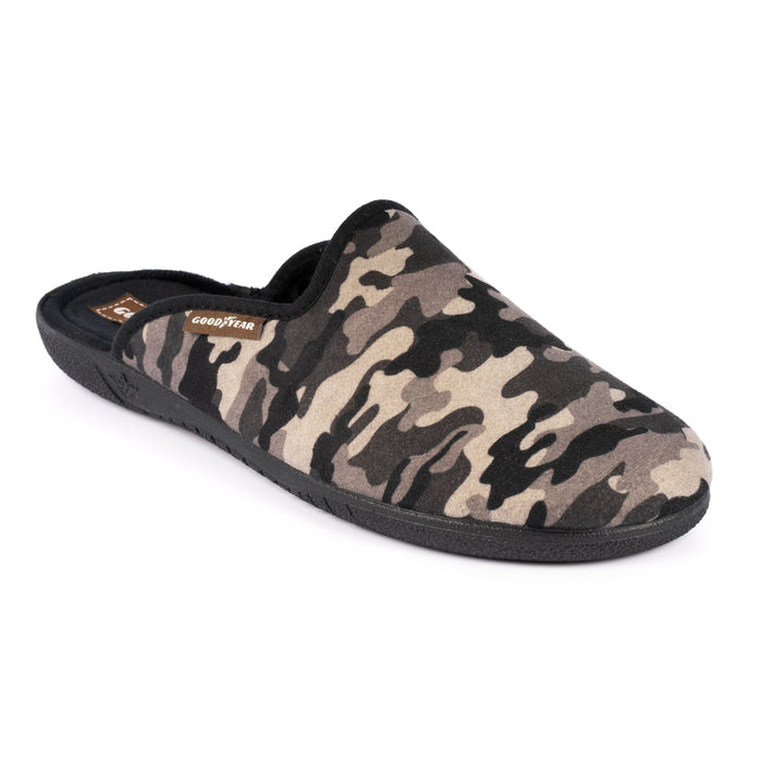 Rocky Black Goodyear Mule Slipper