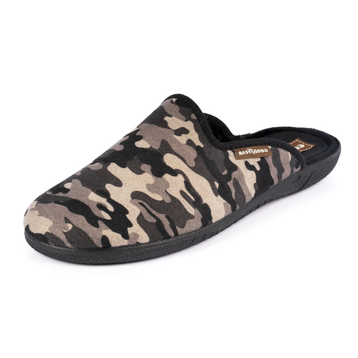 Rocky Black Goodyear Mule Slipper