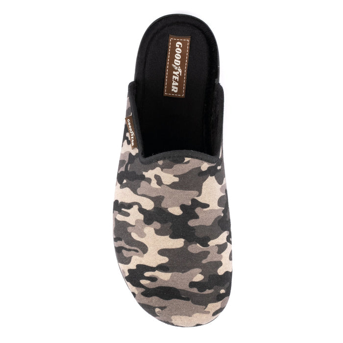 Rocky Black Goodyear Mule Slipper