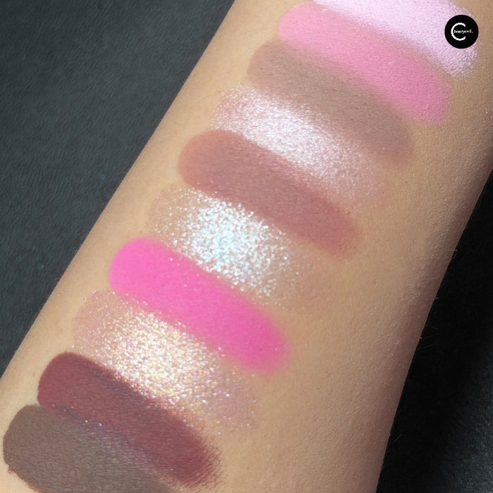 ROINGNEAO 10-Color Eyeshadow Palette – #BlueSymphony & #PinkWave style #BlueSymphony