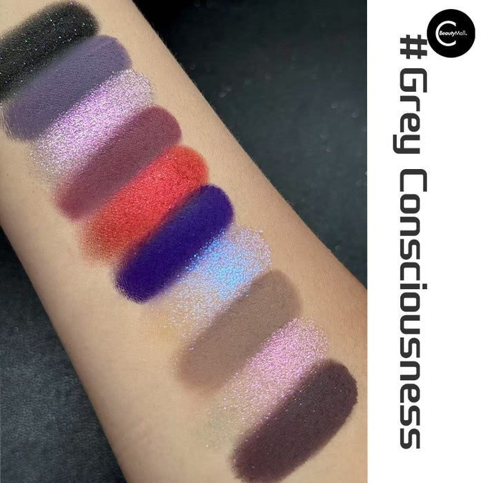 ROINGNEAO Infinite Loading Eyeshadow Palette - #Grey Consciousness style #Grey Consciousness
