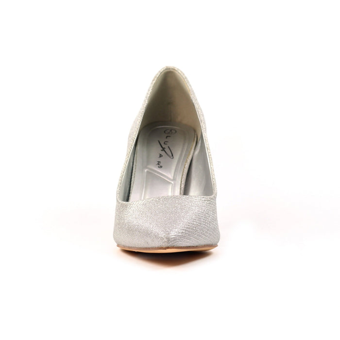 Romance Silver Court Shoe