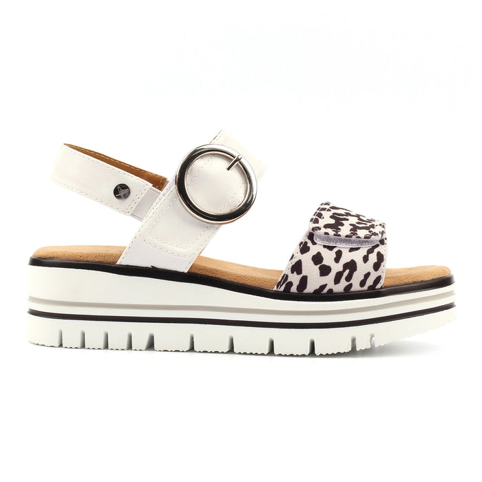 Ronda White Sandal