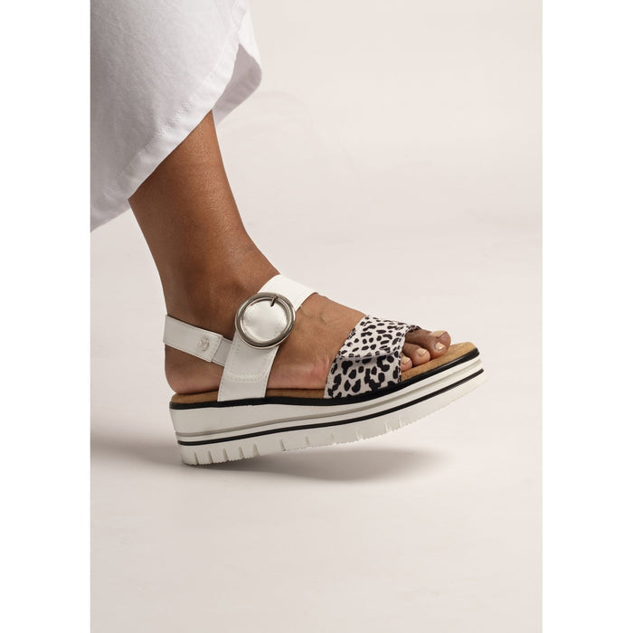 Ronda White Sandal