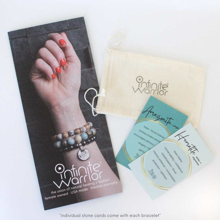 Quartz Crystal Bracelet | Rose