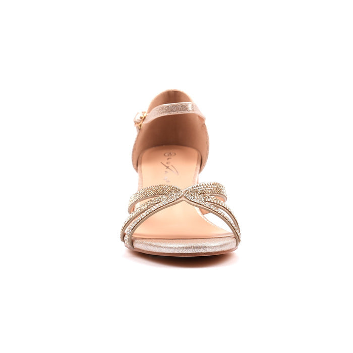 Roseanne Gold Sandal