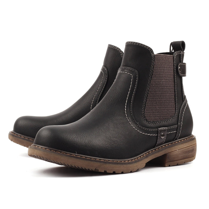 Roxie III Black Ankle Boot