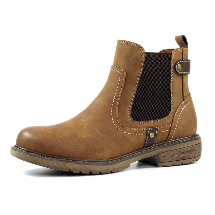 Roxie III Tan Ankle Boot