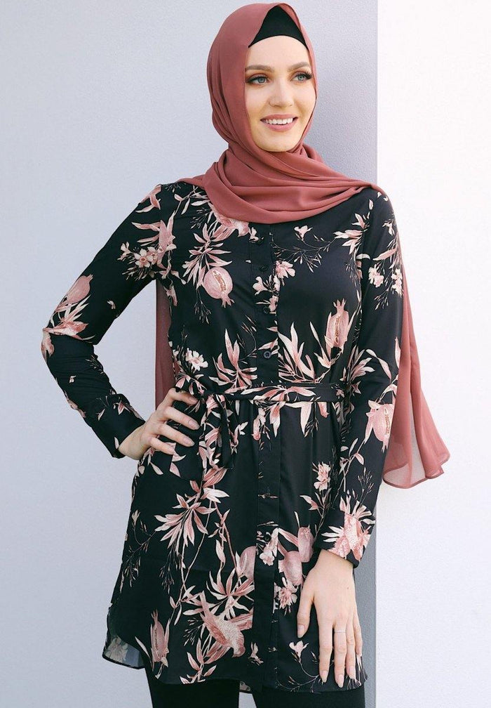 Ruman Tie Waist Shirt - Divinity Collection