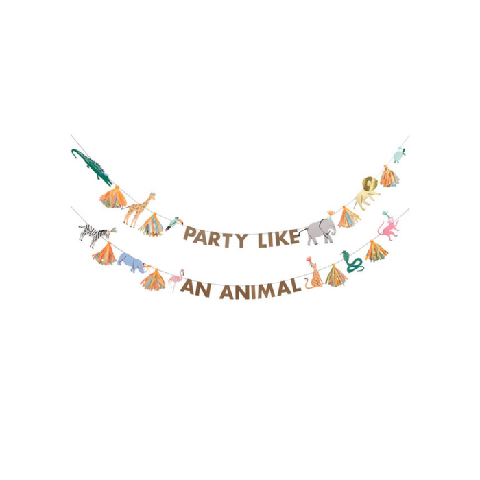 Safari Animals Large Garland