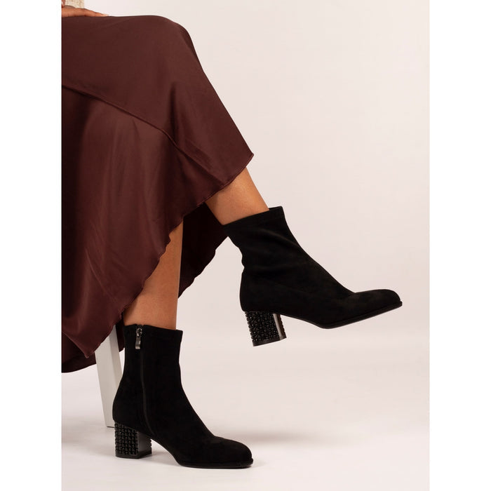 Sage Black Ankle Boot
