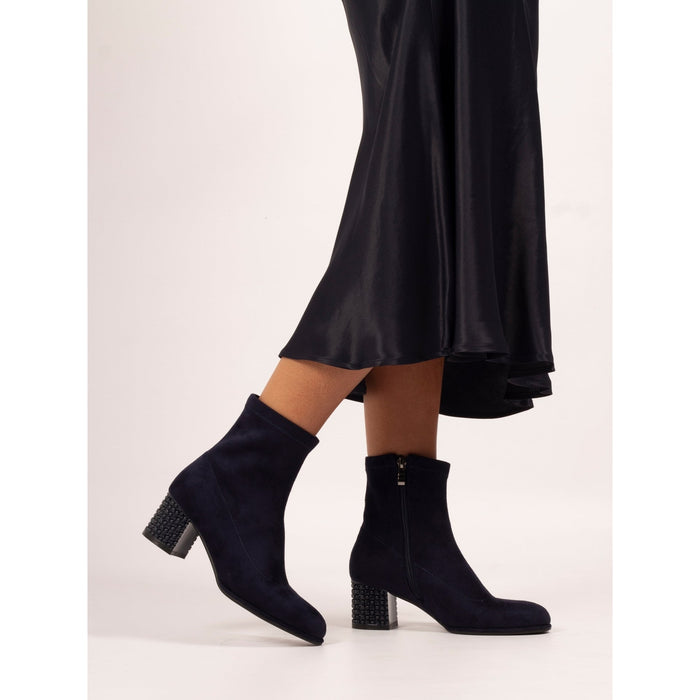 Sage Navy Ankle Boot