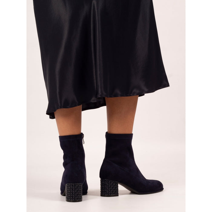 Sage Navy Ankle Boot