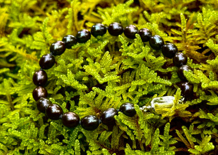 SALE! $49 DARK CHOCOLATE PEARL BRACELET