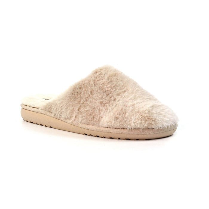 Salla Beige Mule Slipper