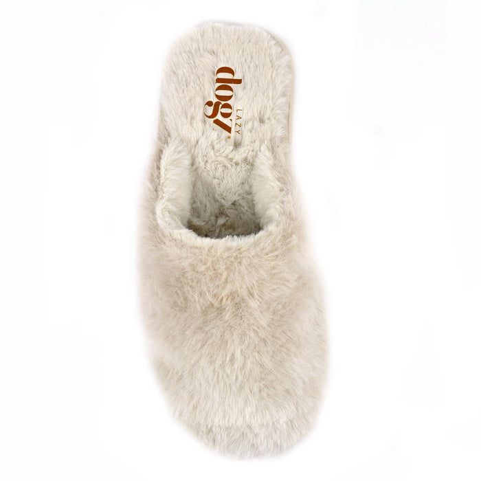 Salla Beige Mule Slipper