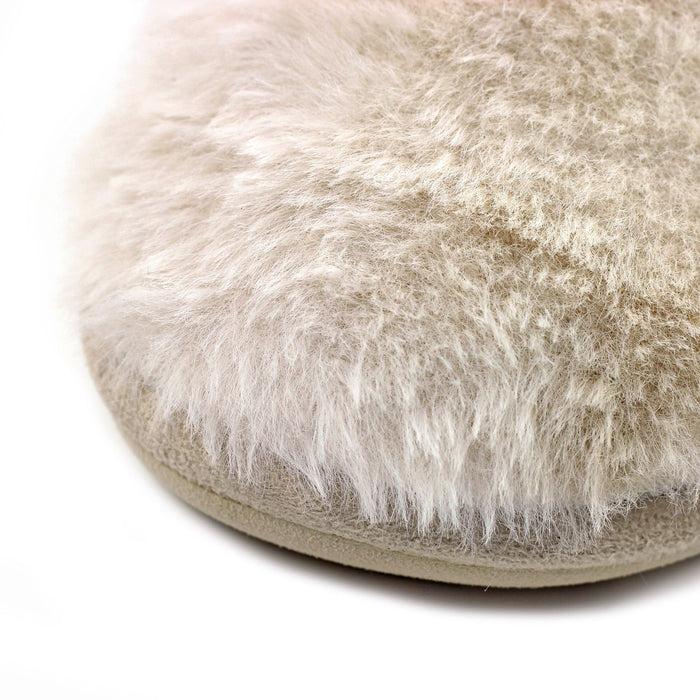 Salla Beige Mule Slipper