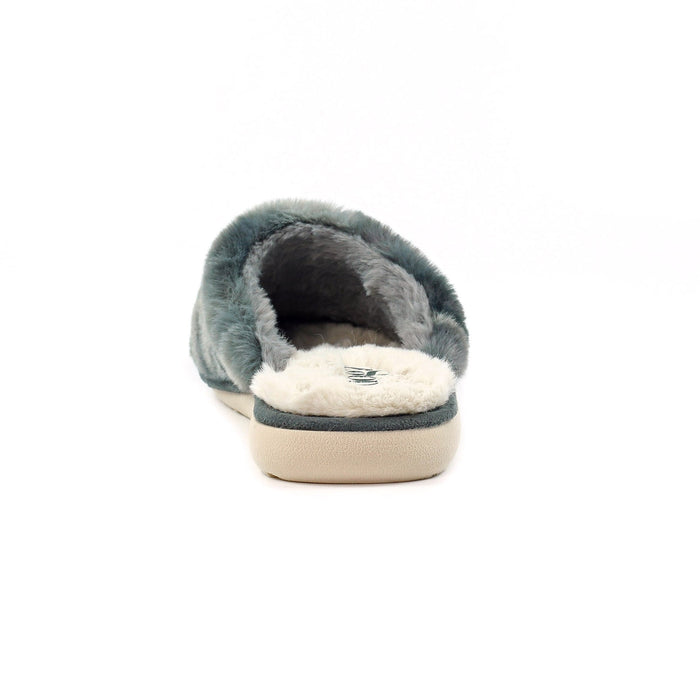 Salla Grey Mule Slipper