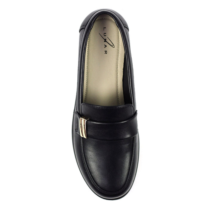 Salma Black Wedge Shoe