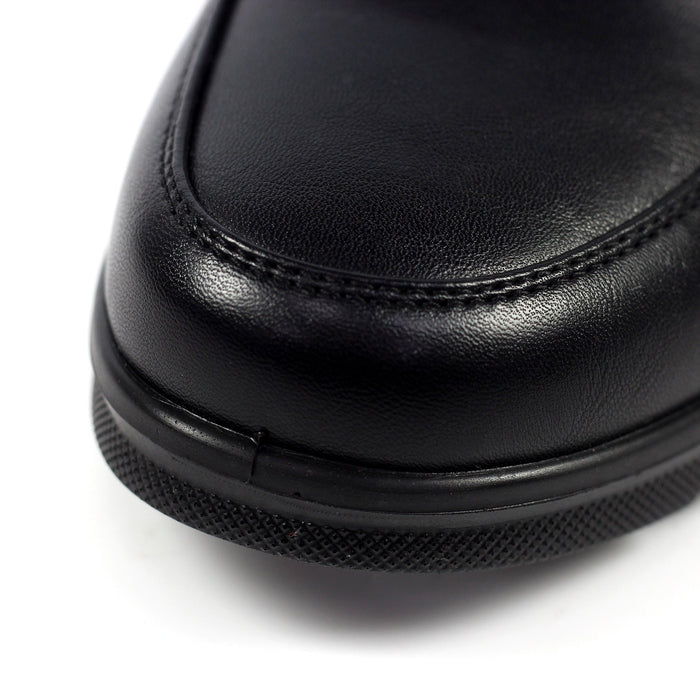 Salma Black Wedge Shoe