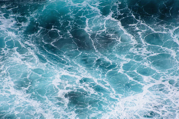 Sea Water Storm Wall Mural-Wall Mural-Eazywallz