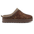 Selena Brown Ocelot Slipper